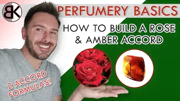 Perfumery Basics: Rose and Amber Accord Formulas! How To Build & Create Them