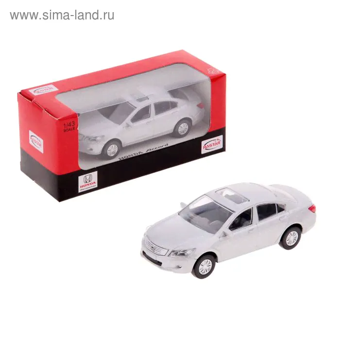 Машина металлическая Honda Accord, масштаб 1:43, МИКС