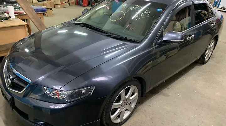 РАСПИЛ В НАЛИЧИИ! Honda Accord CL-9 2.4L TL + обвес+люк+Modulo стойки дорестайлинг NH658P-серый