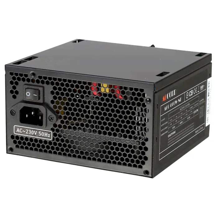 Блок питания ATX 600 Вт Accord ACC-600W-NP-0