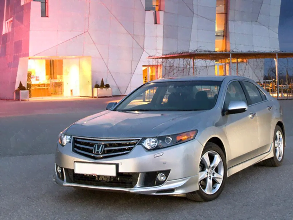 Юбка переднего бампера Type-S для Honda Accord 8-0