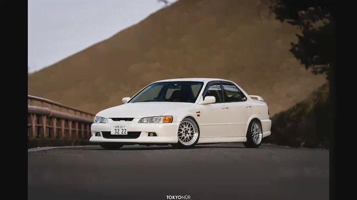 Sagami White Sedan // Lowbrain Genki's Honda Accord (CL1) 2000