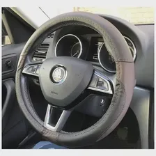 Оплетка на руль Хонда Аккорд 8 (Honda Accord 8), М(37-39см), серый AVTOLIDER1