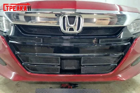 HONDA ACCORD 2019-2022г.в. (X) - Защита радиатора СТАНДАРТ-3