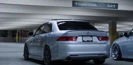 Накладка на задний бампер Modulo Honda Accord 7 (2002-2008) Дорестайлинг