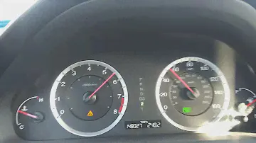 Honda accord k24z3 vtec pull to 100mph