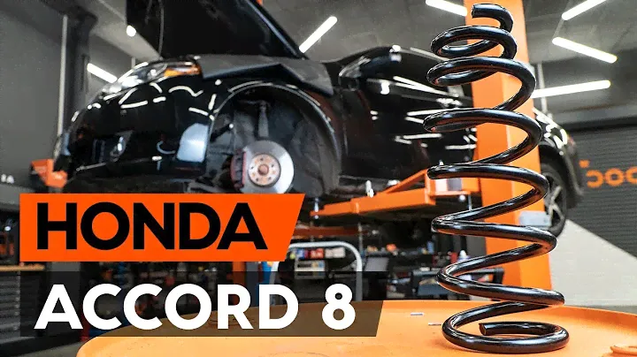 Cómo cambiar los muelles de suspensión delantero en HONDA ACCORD 8 (CU2) [INSTRUCCIÓN AUTODOC]